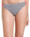 Cole Of California Tab Side Hipster In Dots And Stripes In Multi