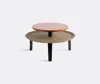 Colé Tables And Consoles Natural Oak In Natural Oak, Black, Orange