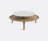 Colé Tables And Consoles Natural Oak In Natural Oak, White