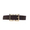 Colección Tansu Women's Brown Aviv Leather Belt In Brown