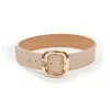 Colección Tansu Women's Neutrals Indra Off-white Leather Belt In Multi