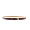 Colección Tansu Women's Red Giorgio Leather Belt In Red