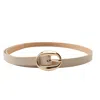 Colección Tansu Women's Red / Neutrals Dion Leather Belt In Red