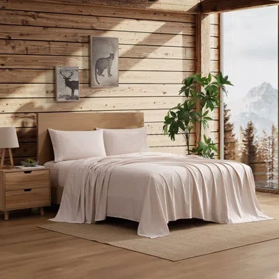 Coleman ® 3 Piece Microfiber Solid Bed Sheet Set - Twin Extra Long (xl), Beige In Brown