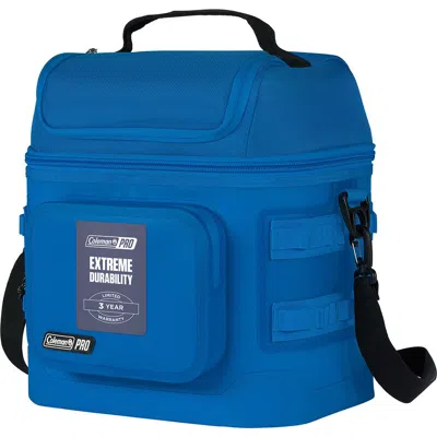 Coleman Pro Series 24-can Soft Cooler In Blue