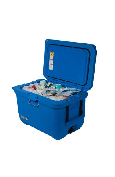 Coleman Pro Series 45-quart Hard Cooler In Blue