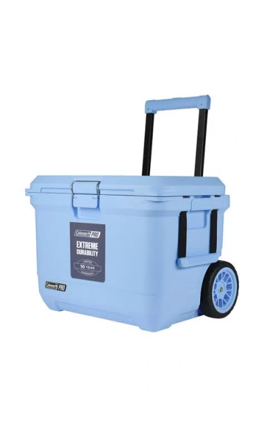 Coleman Pro Series 55-quart Hard Cooler In Blue