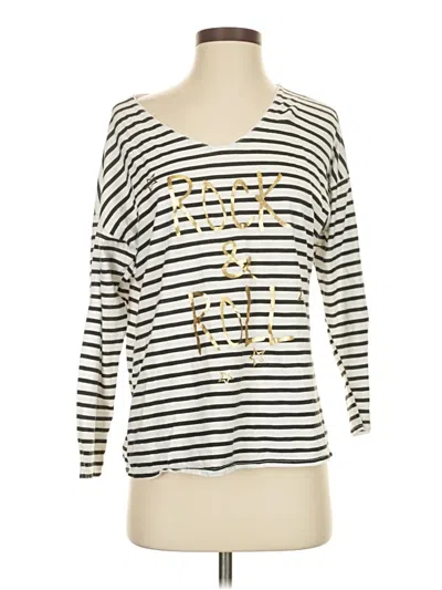 Pre-owned Colette 3/4 Sleeve T-shirt In Gold