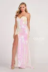 Colette By Daphne Colette Cl2054 Prom Long Sequin Formal Dress In Multi