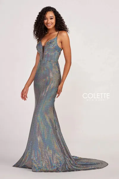 Colette By Daphne Colette Cl2071 Prom Long Formal Evening Dress In Multi