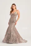 Colette By Daphne Colette Cl5105 Long Formal Fitted Prom Mermaid Dress