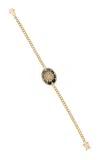 Colette Jewelry Star Sheild 18k Yellow Gold Diamond Bracelet