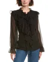 Colette Rose Blouse In Black