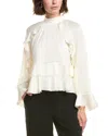 Colette Rose Blouse In White