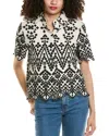 Colette Rose Embroidered Shirt