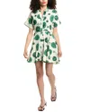 Colette Rose Godet Shirtdress