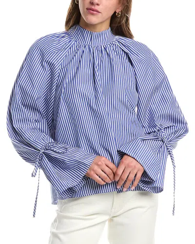 Colette Rose High Neck Top In Multi