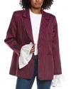 Colette Rose Jacket In Red