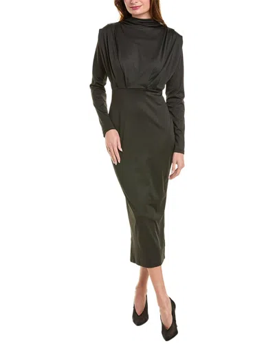 Colette Rose Maxi Dress In Black
