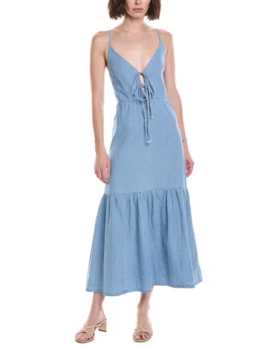 Colette Rose Maxi Dress In Blue