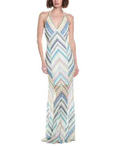 Colette Rose Maxi Dress In Blue