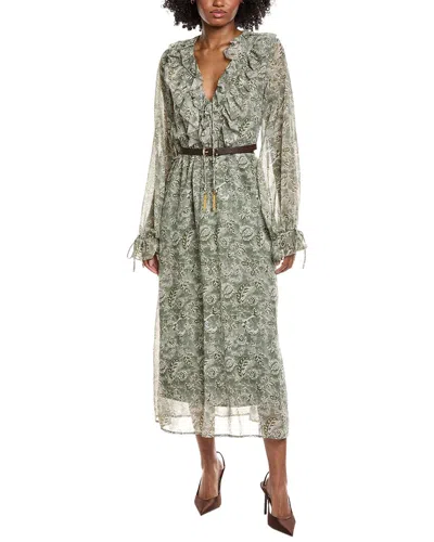 Colette Rose Midi Dress In Multi