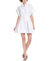 Colette Rose Mini Dress In White