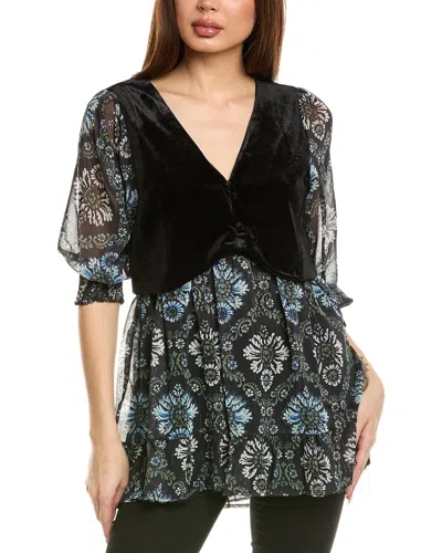 Colette Rose Mini Dress In Multi
