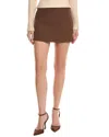 Colette Rose Mini Skirt In Animal Print