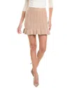 Colette Rose Mini Skirt In Brown