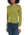 Colette Rose Pullover In Green