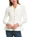 Colette Rose Sweater In White