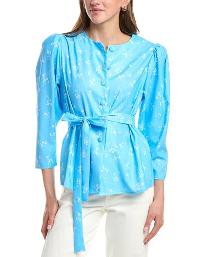 Colette Rose Top In Blue