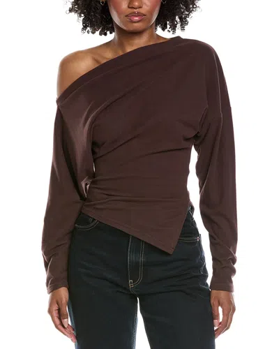 Colette Rose Top In Brown