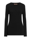 Coliàc Martina Grasselli Coliac Martina Grasselli Woman Sweater Black Size 4 Acrylic, Virgin Wool, Polyamide, Elastane In Black