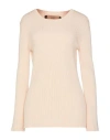 Coliàc Martina Grasselli Coliac Martina Grasselli Woman Sweater Light Pink Size 6 Acrylic, Virgin Wool, Polyamide, Elastane