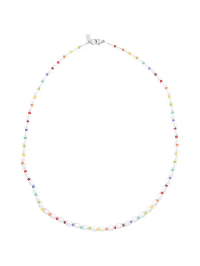 Collanine Colorate Beaded Necklace In Multi