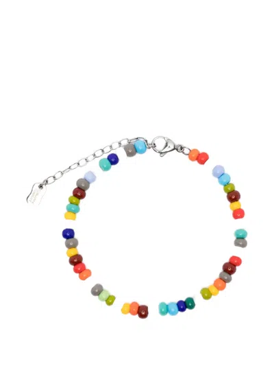 Collanine Colorate Colorful Beaded Bracelet In Multi