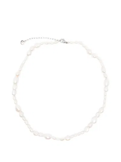 Collanine Colorate Multiperle Necklace In White