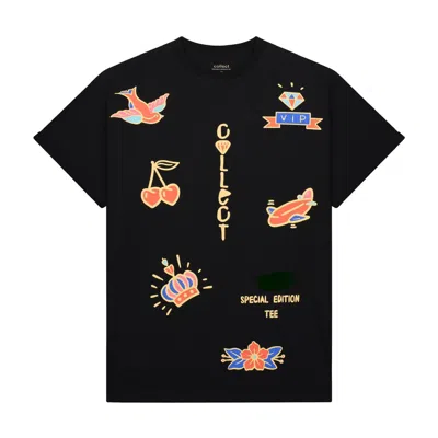 Collect The Label Men's Black Special Limited Edition Oversized T-shirt