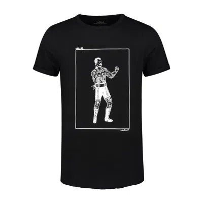 Collect The Label Men's Boxer Tee Black