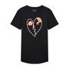 Collect The Label Men's Heart Tee Black In Black
