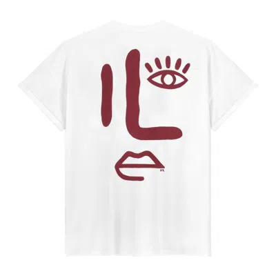 Collect The Label Women's Burgy Oversized Tee White