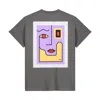 Collect The Label Women's Neo Oversized Tee  Grey In Grey