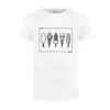Collect The Label Women's White Icecream Tee In White