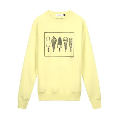 Collect The Label Women's Yellow / Orange Icecream Sweater Yellow In Yellow/orange