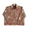 Collected Xx Men's The Captive Bird Jacket In Beige/gray/pink