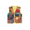 Collected Xx Women's Kantha Utility Vest In Green