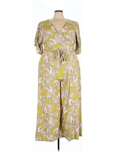 Pre-owned Collectif Jumpsuit In Yellow