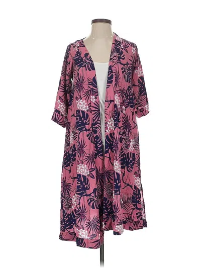 Pre-owned Collectif X Modcloth Kimono In Pink